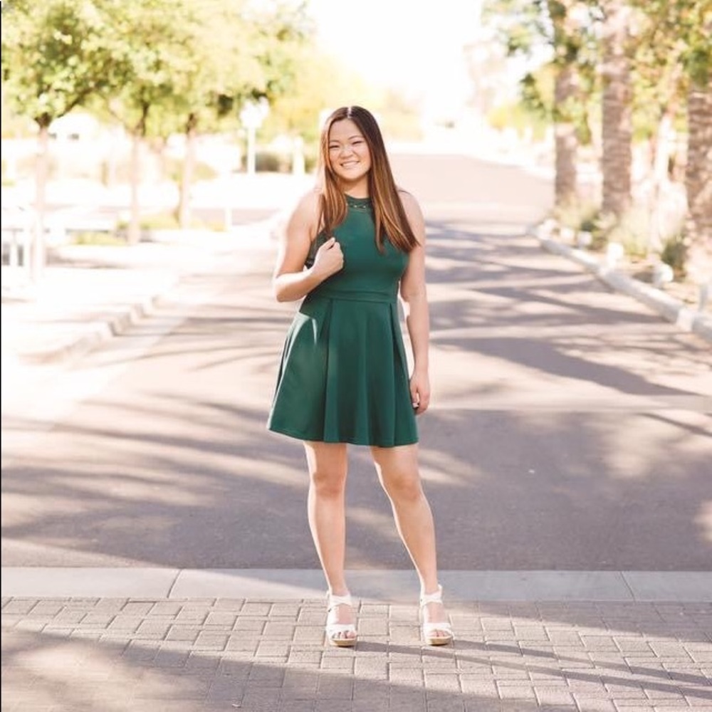 Green/Turqoise Homecoming Dress
